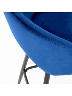 H-96 Sötétkék Bárszék