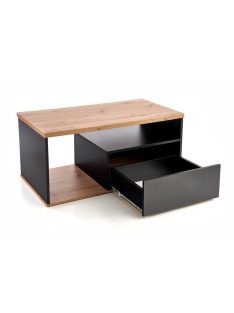 Pantera dohányzóasztal wotan tölgy, fekete