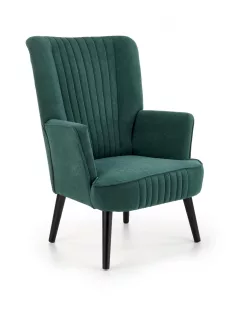 Delgado fotel sötétzöld