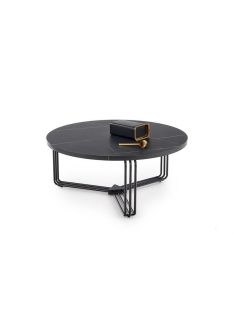 Antica dohányzóasztal márvány, fekete