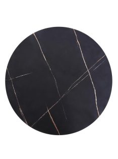 Antica dohányzóasztal márvány, fekete