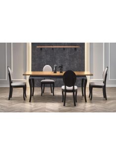 Windsor étkezőasztal sötét tölgy 150-190cm