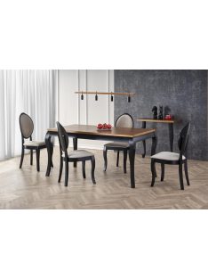 Windsor étkezőasztal sötét tölgy 150-190cm