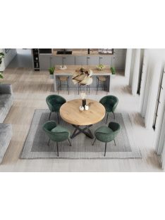 Mercy étkezőasztal arany tölgy 120-160cm