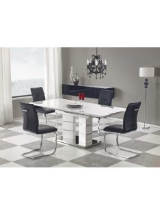 Lord Étkezőasztal Fehér Pulsar Relax fűthető masszázs fotel capuccino színben - Halmar Bútor Webáruház