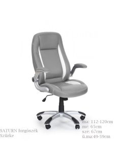 SATURN állítható karfás, magas háttámlás