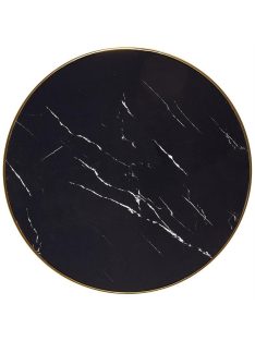 Molina Kerek Étkezőasztal Fekete Márvány