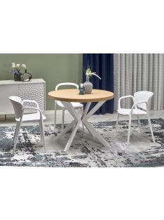   Peroni bővíthető étkezőasztal fehér - aranytölgy 100-250 cm