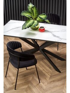   Diesel bővíthető étkezőasztal fehér márvány 160-200cm