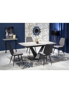 Vinston bővíthető étkezőasztal szürke 180-230cm