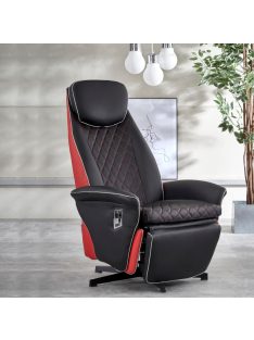 Camaro relax fotel Fekete - Piros