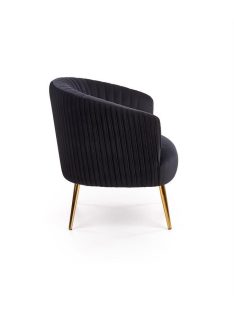 Crown fotel Fekete bársony szövet - Arany