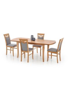 Fryderyk Étkezőasztal 160-240cm MDF Kézműves Tölgy