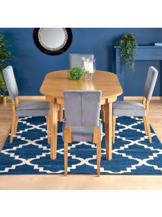 Sorbus Bővíthető Étkezőasztal 100-200cm Méz tölgy