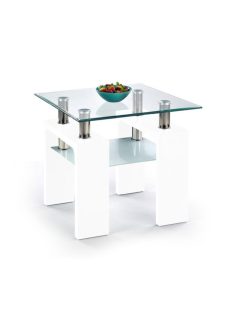 Diana H Kwadrat Lerakóasztal Fehér Lakkozott