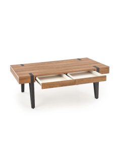 Tuluza dohányzóasztal Arany dió - Fekete