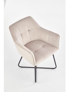 K-377 étkezőszék Bézs bársony szövet