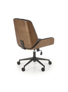 Gavin forgószék fekete, dió