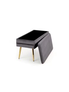 Velva szürke/arany pad