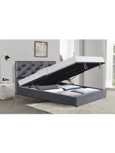 Annabel Ágy ágyneműtartóval 160cm Szürke