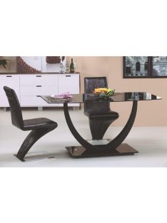 Anton Üvegasztal Fekete - Üveg étkezőasztalok webáruház