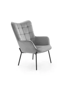 Castel fotel szürke