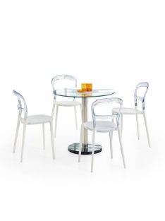 Cyryl Kör Étkezőasztal 80x74cm - Üveg étkezőasztalok webáruház