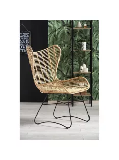 Indiana rattan fotel natúr