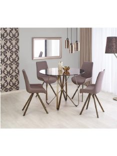 Lungo Asztal 120 cm Barna-Antik Arany
