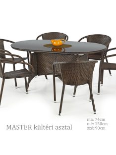 MASTER kültéri asztal