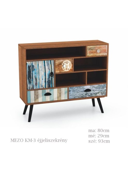Mezo KM-3 éjjeli szekrény
