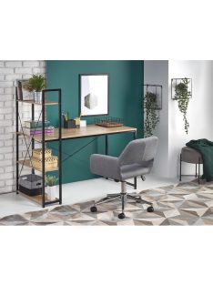 Narvik B1 íróasztal fekete sonoma tölgy