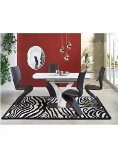 Palermo Kihúzható Étkezőasztal fehér 140-180x75cm - Fa étkezőasztalok webáruház