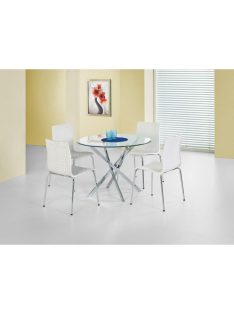 Raymond Kör Étkezőasztal Króm lábbal 100cm