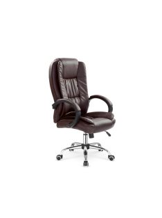 Relax forgószék sötétbarna színben