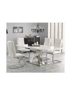   Sandor 2 Bővíthető Étkezőasztal 160-220x90x76cm extra fehér