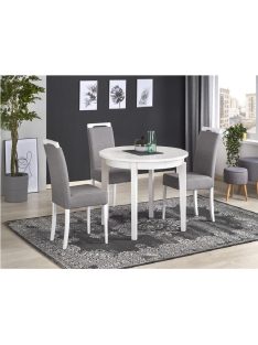 Sorbus Bővíthető fehér Étkezőasztal 100-200x100x77cm - Bővíthető MDF étkezőasztalok webáruházak