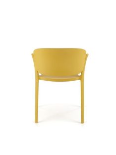 K-491 karfás kerti szék mustársárga