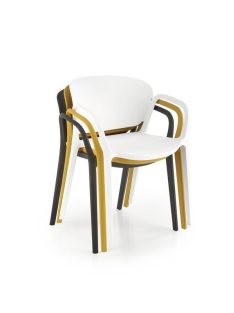 K-491 karfás kerti szék fehér