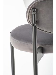 H-108 bárszék szürke, fekete