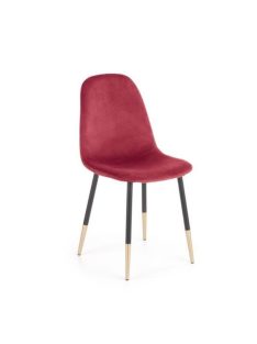 K-379 étkezőszék bordó bársony szövet