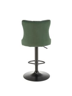 H-117 bárszék sötétzöld, fekete