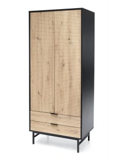 Murano S-1 szekrény tölgy, fekete