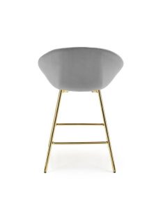 H-112 bárszék szürke, arany