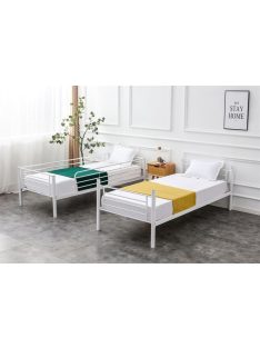 Bunky emeletes ágy fehér fém