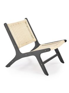 Foden fotel natúr, fekete