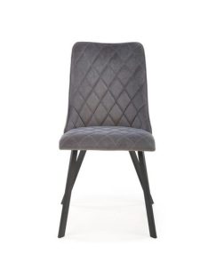 K-450 étkezőszék Szürke bársony szövet