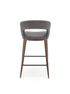 H-114 bárszék szürke, dió