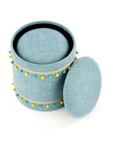 Grado világoskék  puff szett