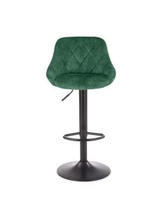 H-101 bárszék sötétzöld - fekete